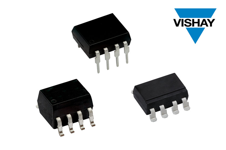 Vishay Intertechnology 10 MBd Optocouplers Combine a Low Supply Current of 5 mA With a Wide Voltage Supply Range of 2.7 V to 5.5 V